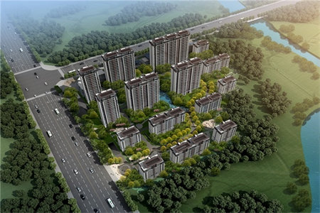 城南康城福地3室1厅1卫92m2精装修